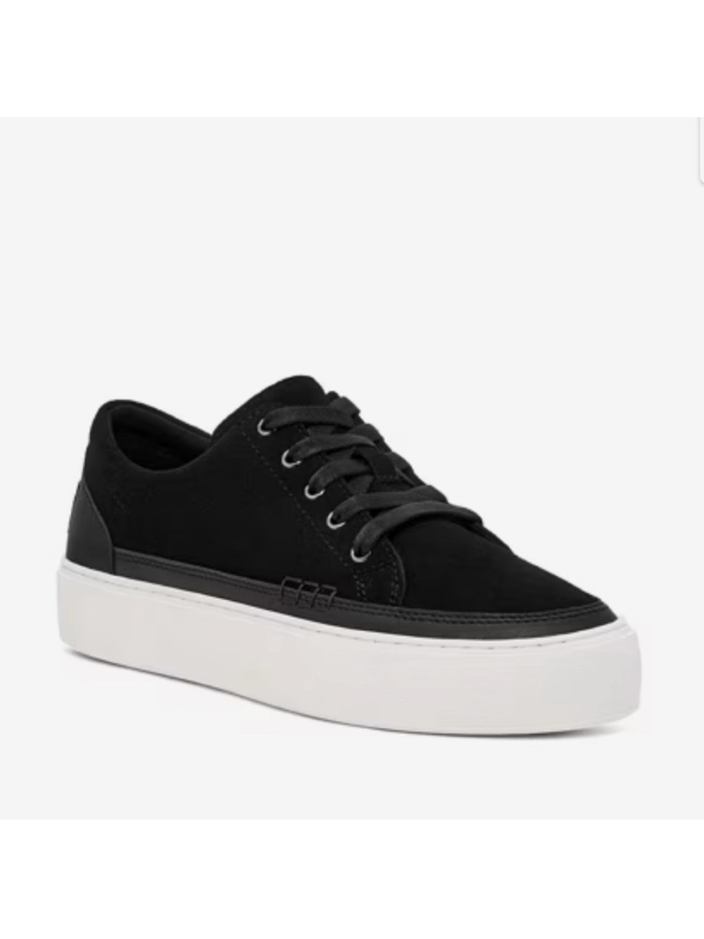 UGG Black Suede Sneakers